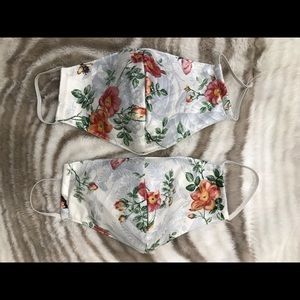 Handmade Cotton Face Masks with Filter Washable